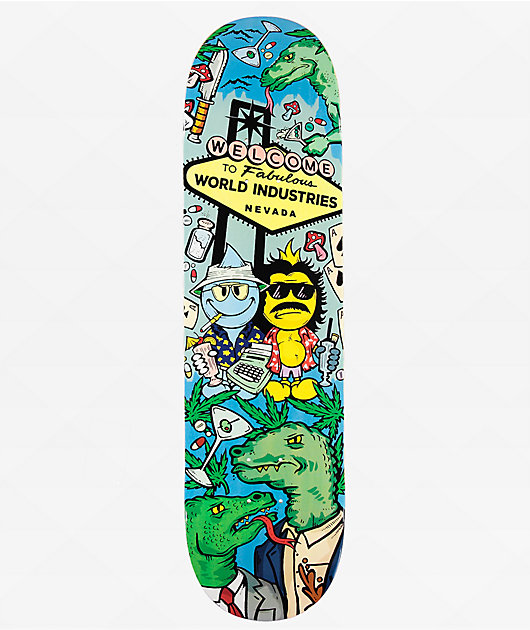 World Industries Fear And Loathing 8.25" Skateboard Deck | Zumiez